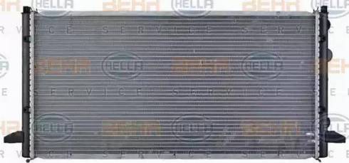 BEHR HELLA Service 8MK 376 717-751 - Radiateur, refroidissement du moteur cwaw.fr