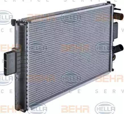 BEHR HELLA Service 8MK 376 724-501 - Radiateur, refroidissement du moteur cwaw.fr