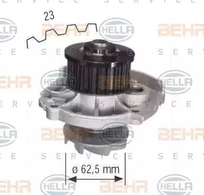 BEHR HELLA Service 8MP 376 800-424 - Pompe à eau cwaw.fr