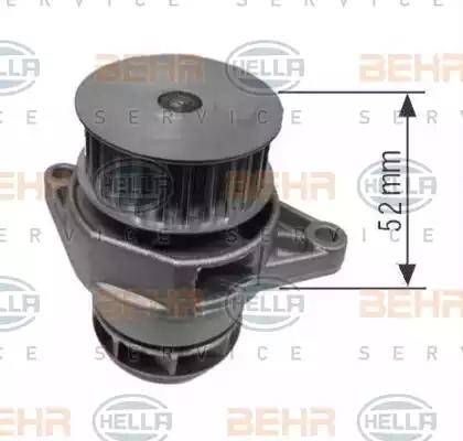 BEHR HELLA Service 8MP 376 800-064 - Pompe à eau cwaw.fr