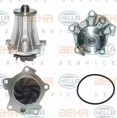 BEHR HELLA Service 8MP 376 803-371 - Pompe à eau cwaw.fr