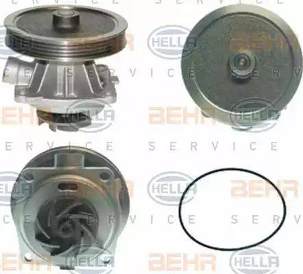 BEHR HELLA Service 8MP 376 807-221 - Pompe à eau cwaw.fr