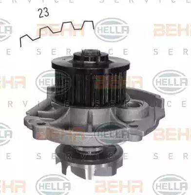 BEHR HELLA Service 8MP 376 810-004 - Pompe à eau cwaw.fr