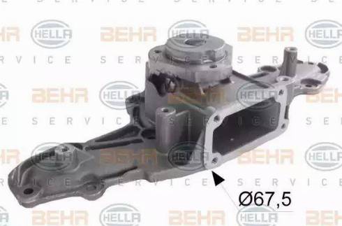 BEHR HELLA Service 8MP 376 810-124 - Pompe à eau cwaw.fr