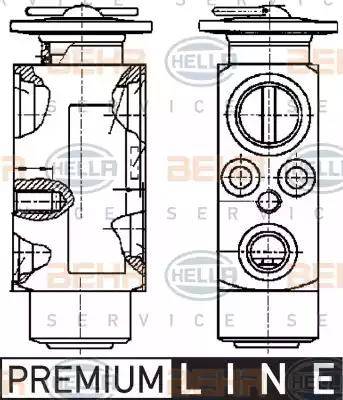 BEHR HELLA Service 8UW 351 239-011 - Détendeur, climatisation cwaw.fr