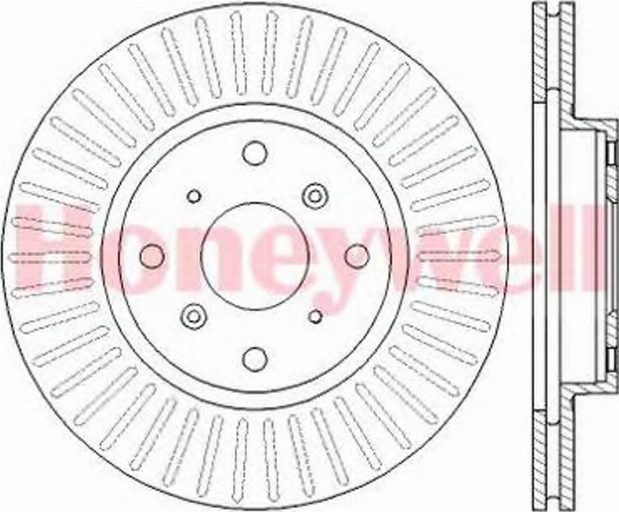 BENDIX 561993B - Disque de frein cwaw.fr