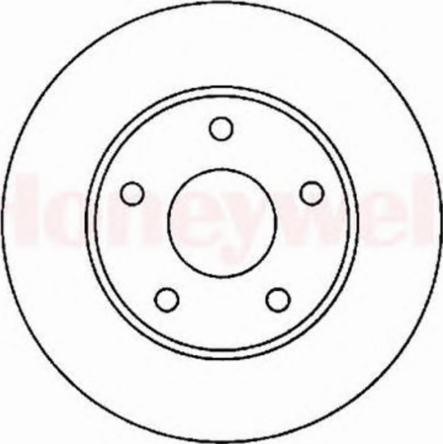 BENDIX 561950B - Disque de frein cwaw.fr