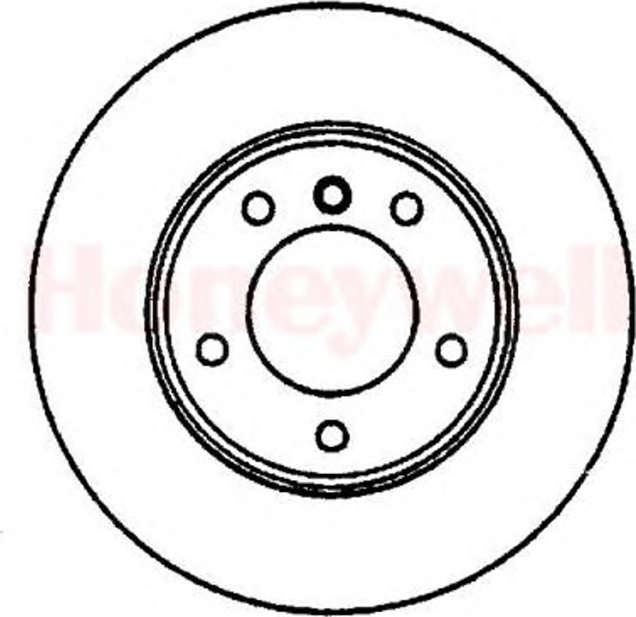 BENDIX 561965 B - Disque de frein cwaw.fr