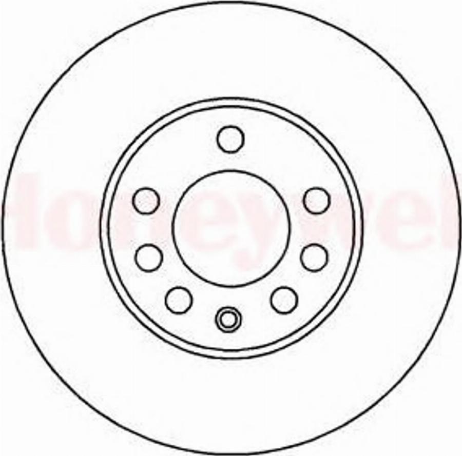 BENDIX 561960 B - Disque de frein cwaw.fr