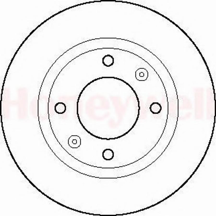 BENDIX 561411 B - Disque de frein cwaw.fr