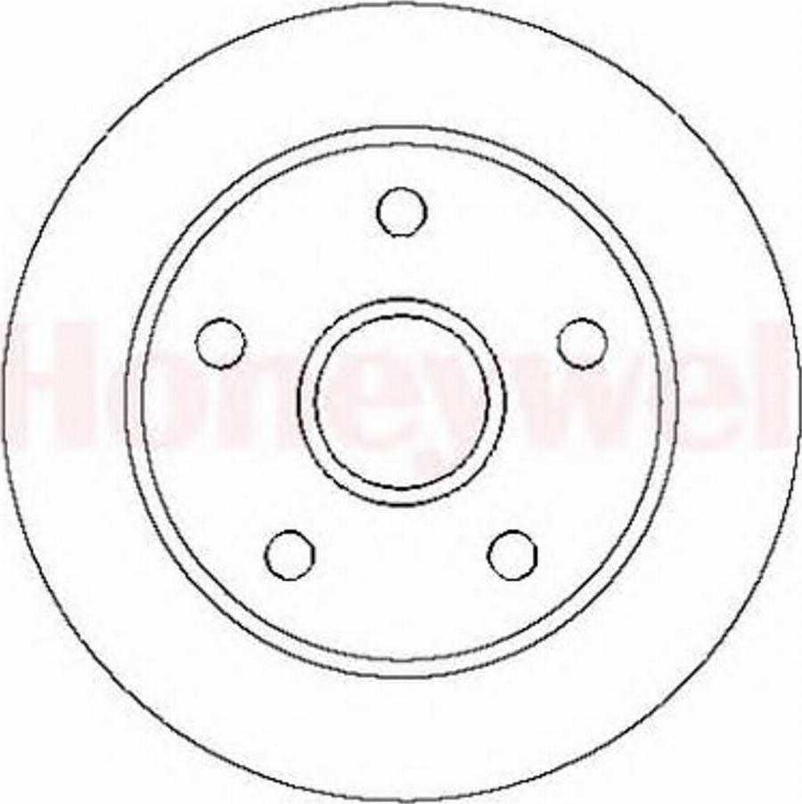 BENDIX 561566 B - Disque de frein cwaw.fr