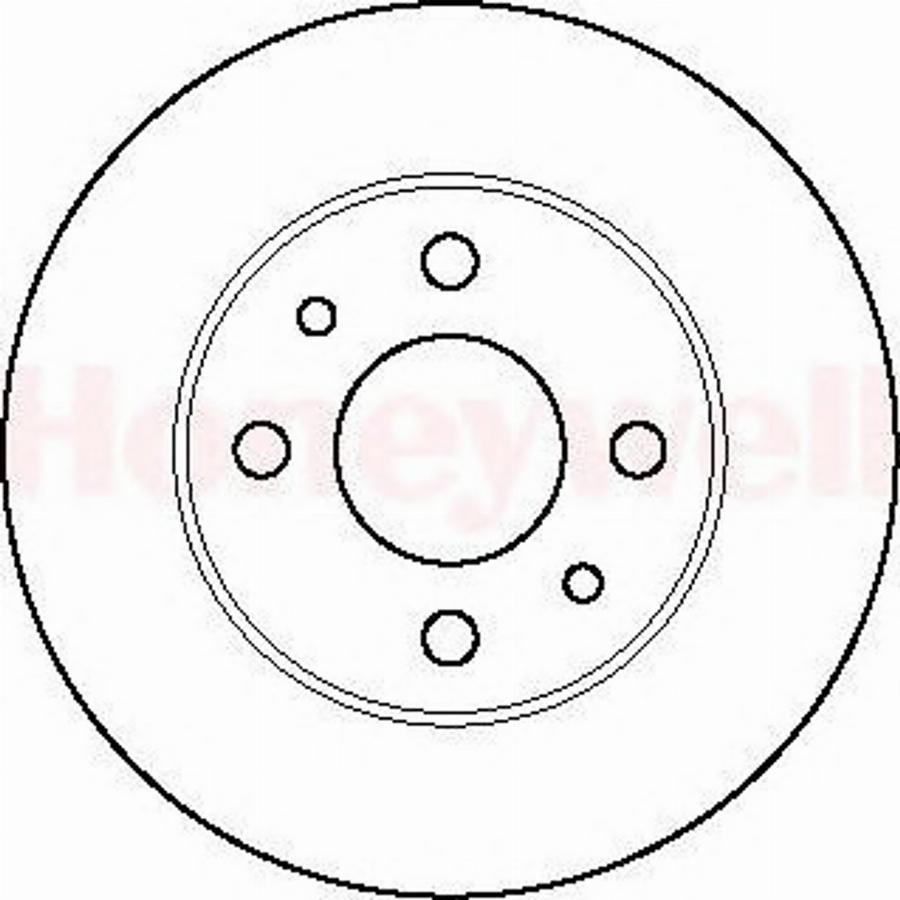 BENDIX 561582 B - Disque de frein cwaw.fr