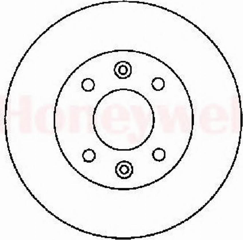 BENDIX 561534B - Disque de frein cwaw.fr