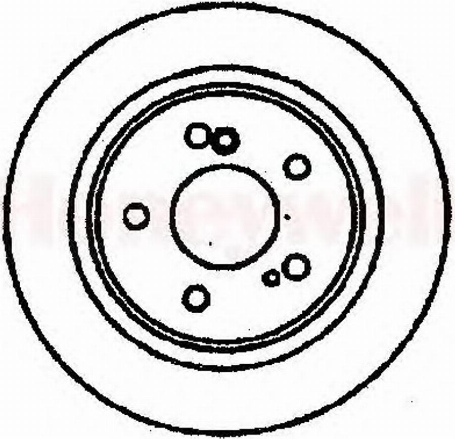 BENDIX 561575 B - Disque de frein cwaw.fr