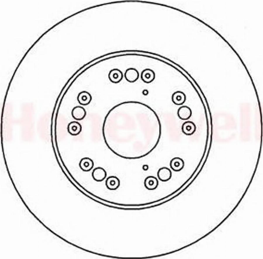 BENDIX 561644B - Disque de frein cwaw.fr