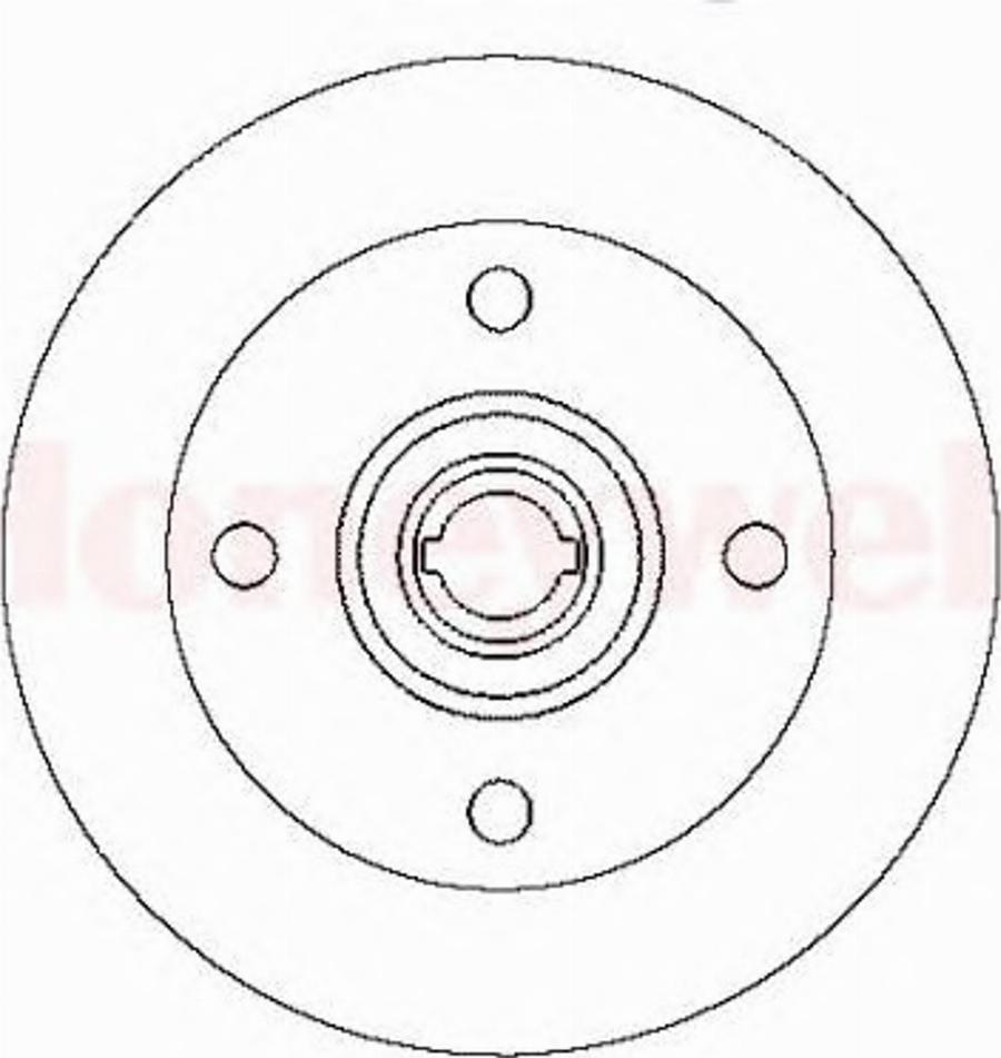 BENDIX 561093B - Disque de frein cwaw.fr