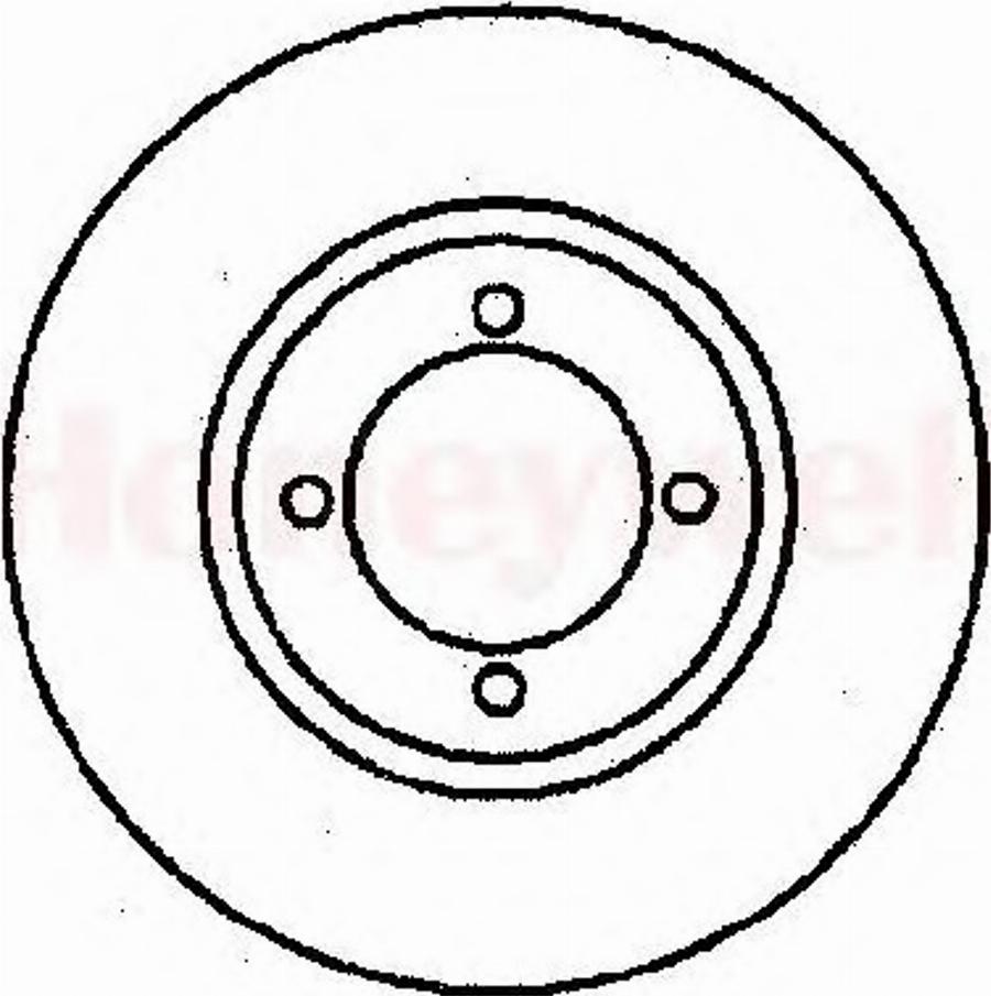 BENDIX 561097 B - Disque de frein cwaw.fr