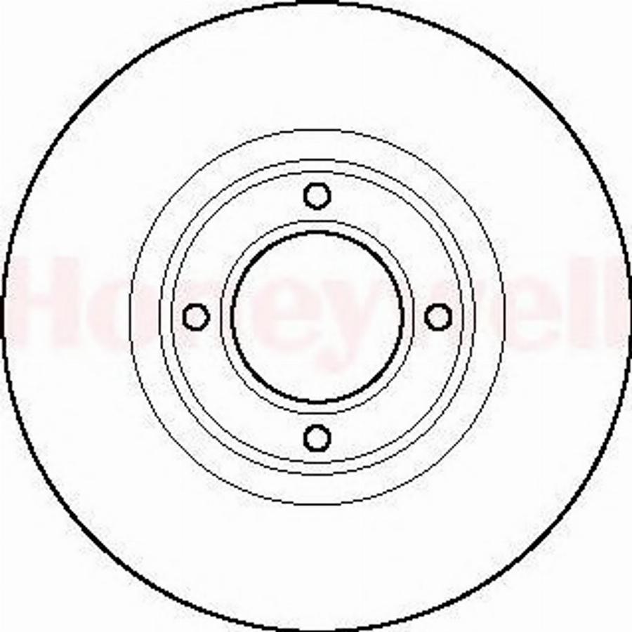 BENDIX 561038 B - Disque de frein cwaw.fr