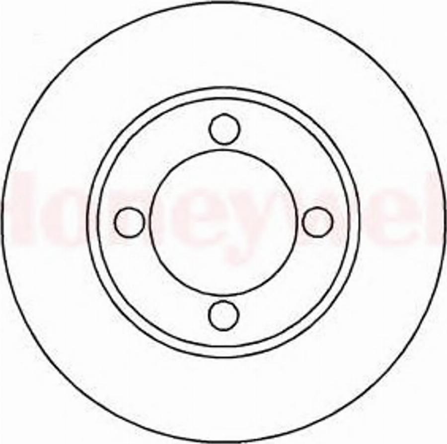 BENDIX 561882 B - Disque de frein cwaw.fr