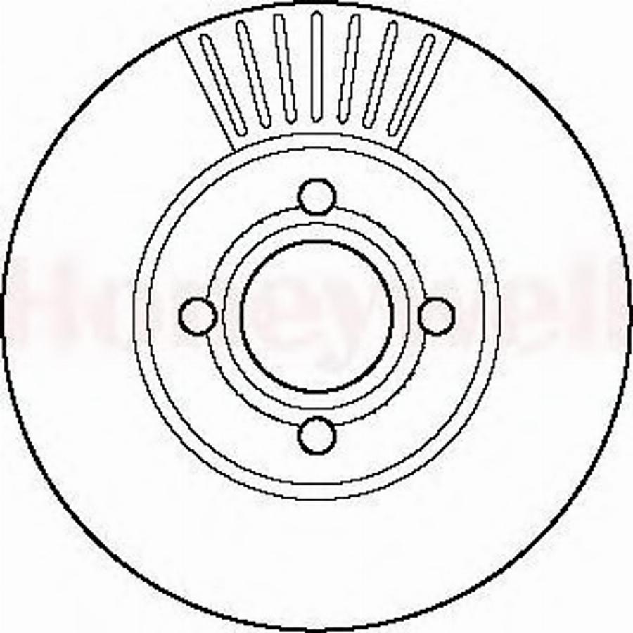 BENDIX 561823 B - Disque de frein cwaw.fr