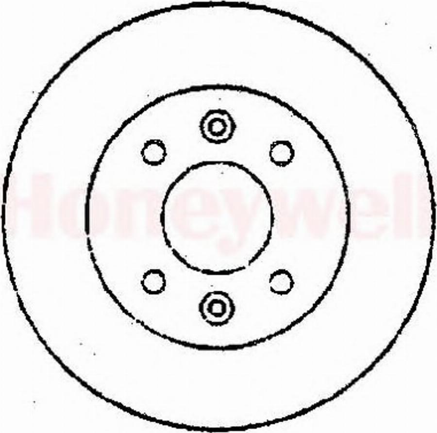 BENDIX 561346 B - Disque de frein cwaw.fr