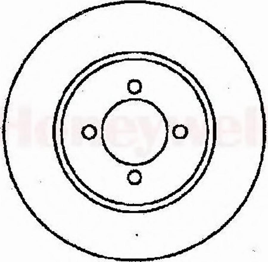 BENDIX 561375 B - Disque de frein cwaw.fr