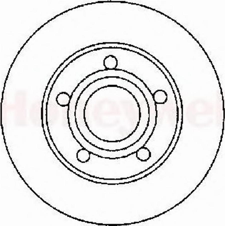 BENDIX 561247B - Disque de frein cwaw.fr