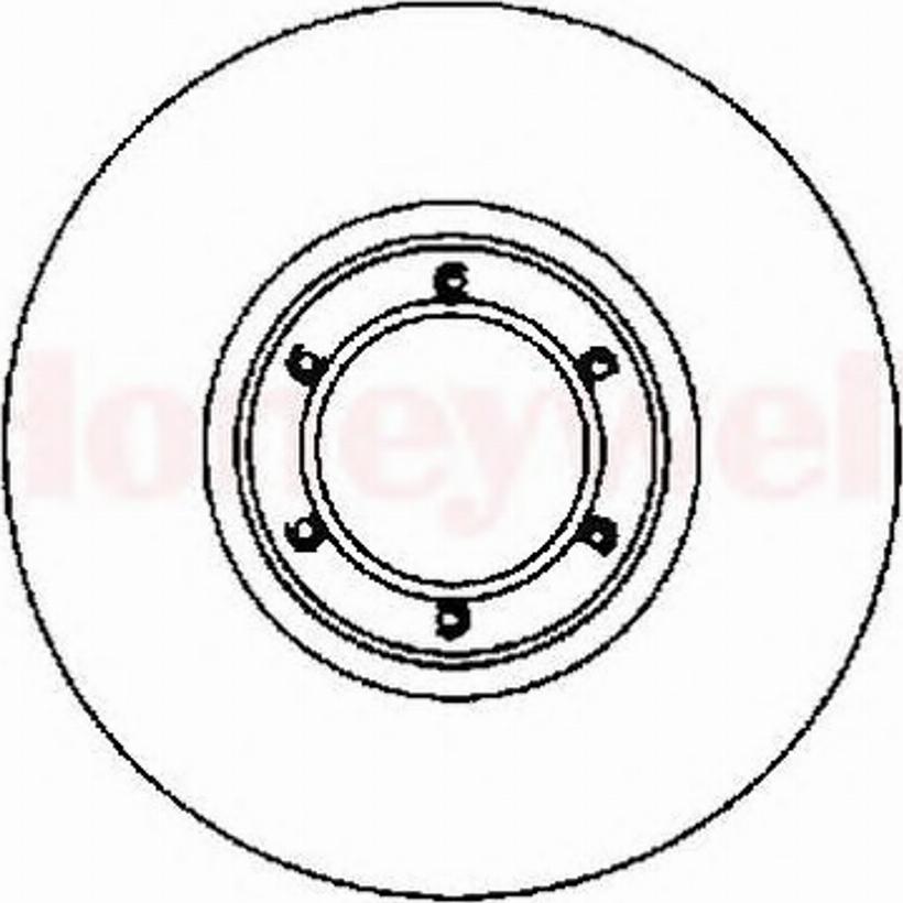 BENDIX 561254 B - Disque de frein cwaw.fr