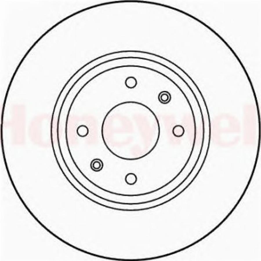 BENDIX 561705 B - Disque de frein cwaw.fr