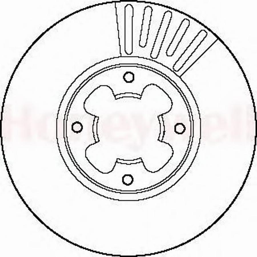 BENDIX 561737B - Disque de frein cwaw.fr