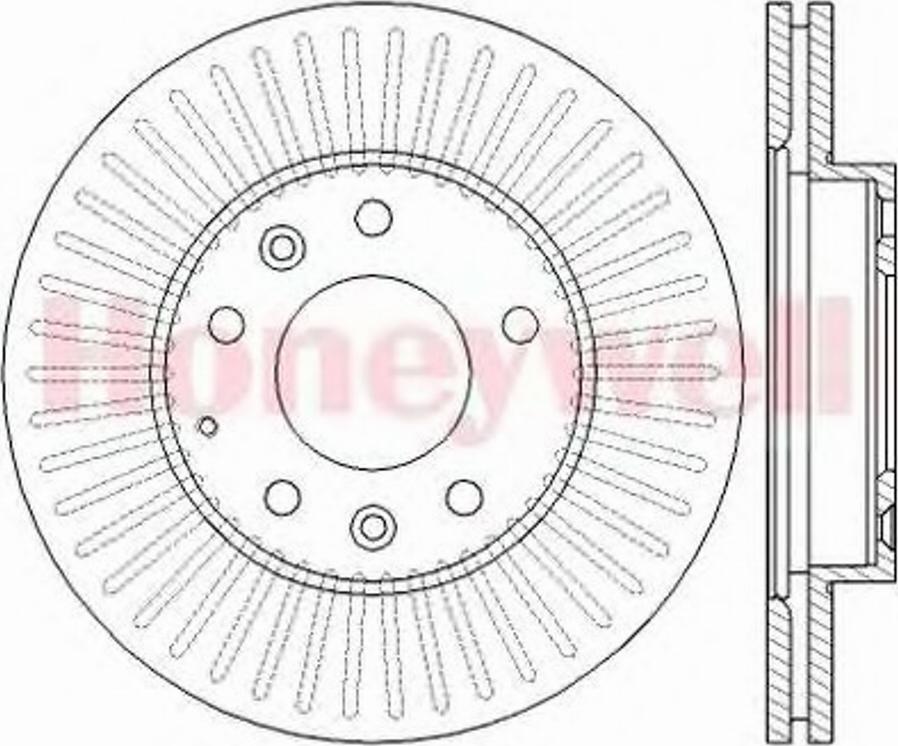 BENDIX 562446B - Disque de frein cwaw.fr