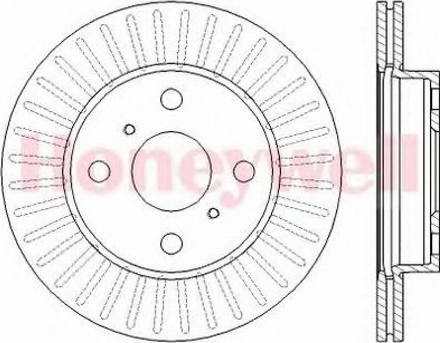 BENDIX 562443B - Disque de frein cwaw.fr