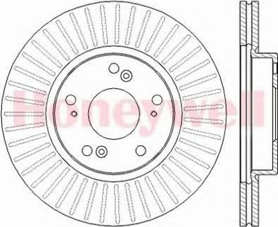 BENDIX 562457B - Disque de frein cwaw.fr