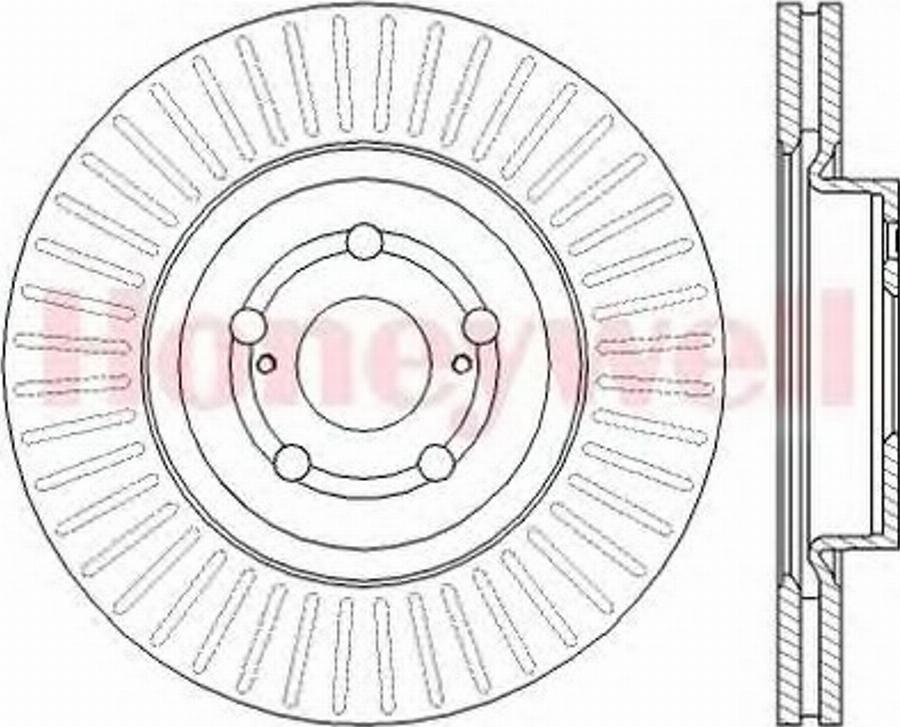 BENDIX 562439B - Disque de frein cwaw.fr