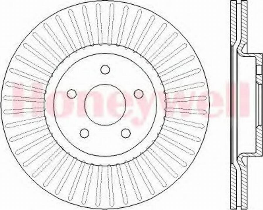 BENDIX 562434B - Disque de frein cwaw.fr