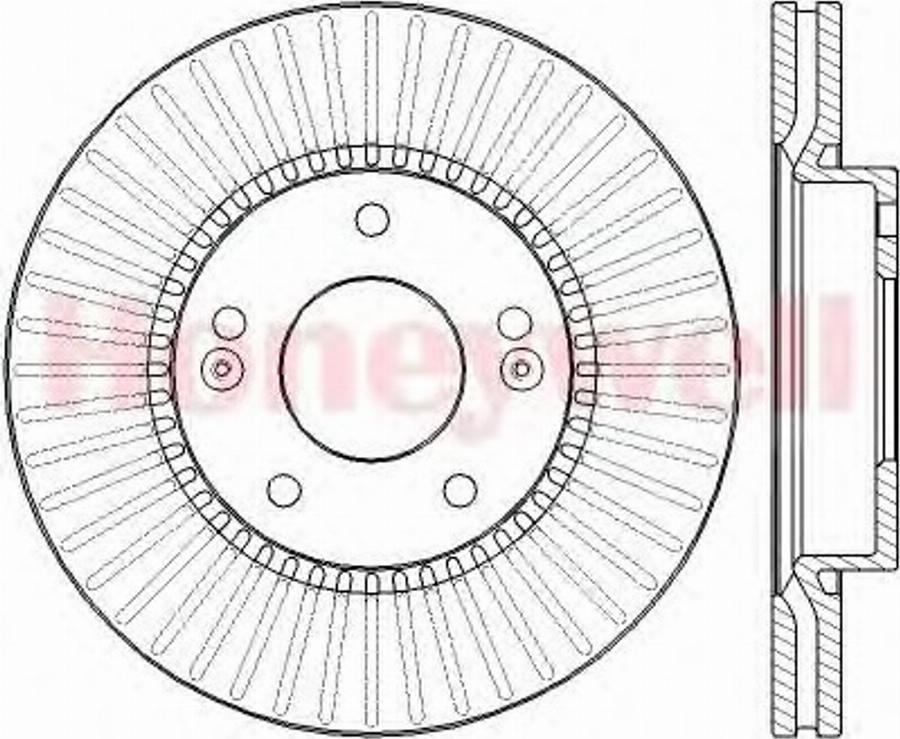 BENDIX 562433B - Disque de frein cwaw.fr