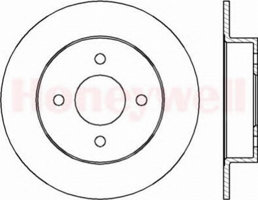 BENDIX 562420B - Disque de frein cwaw.fr