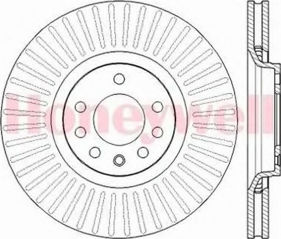 BENDIX 562423B - Disque de frein cwaw.fr