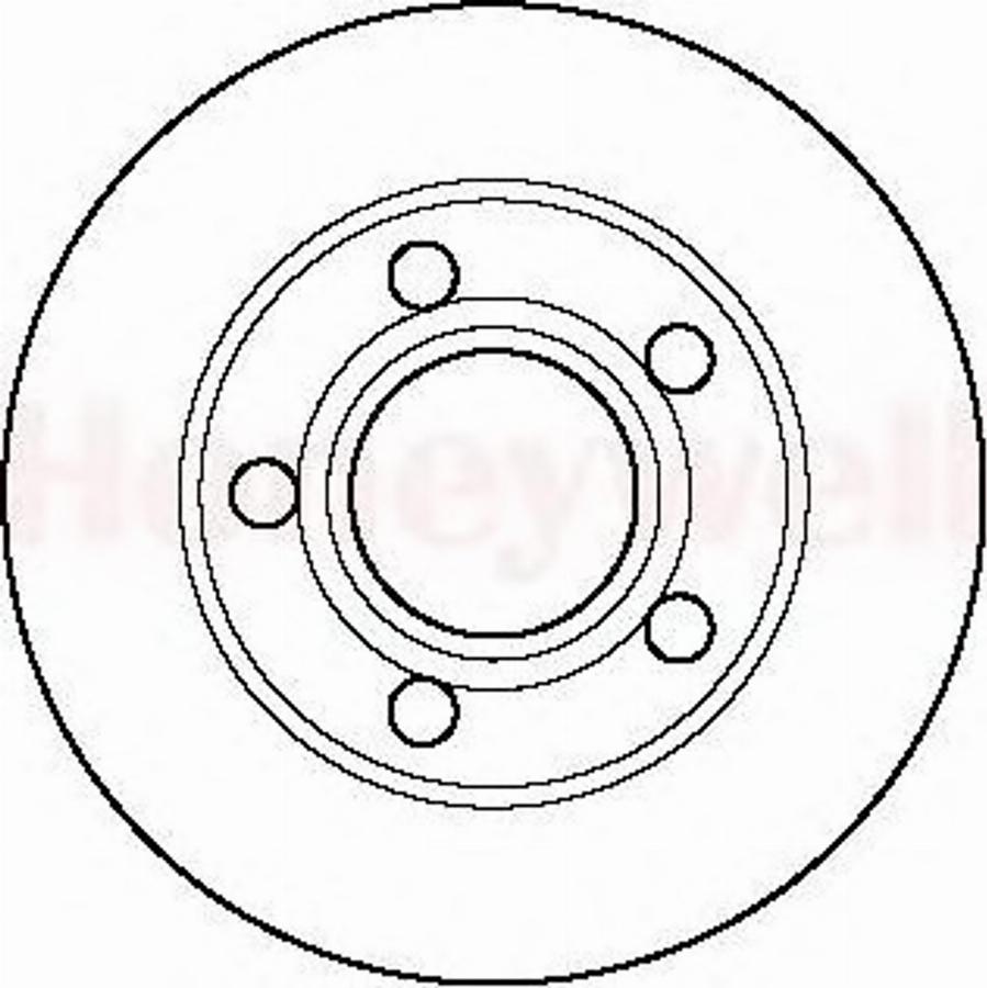 BENDIX 562089 B - Disque de frein cwaw.fr