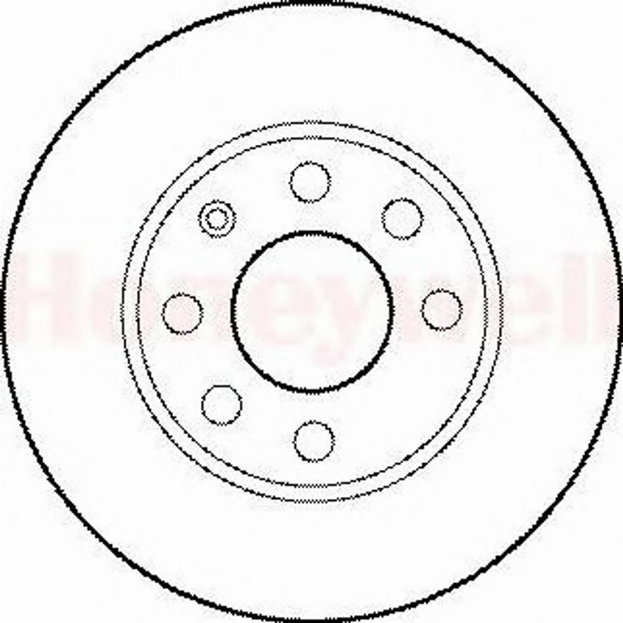 BENDIX 562195 B - Disque de frein cwaw.fr