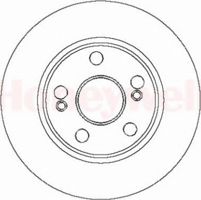 BENDIX 562104 B - Disque de frein cwaw.fr