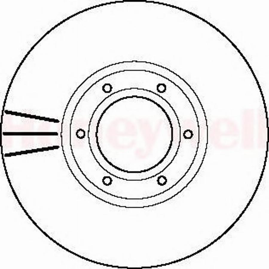 BENDIX 562105 B - Disque de frein cwaw.fr