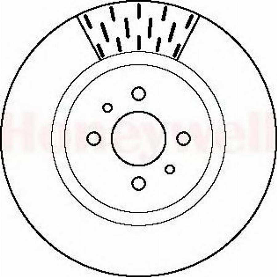 BENDIX 562108B - Disque de frein cwaw.fr