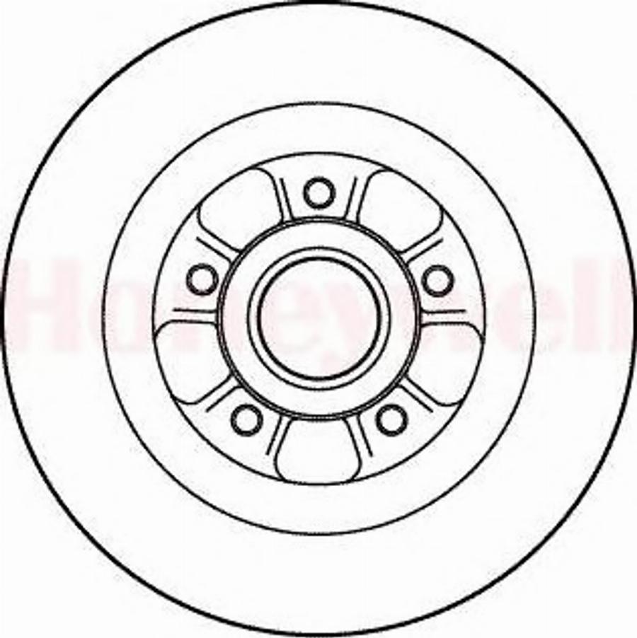 BENDIX 562184 B - Disque de frein cwaw.fr