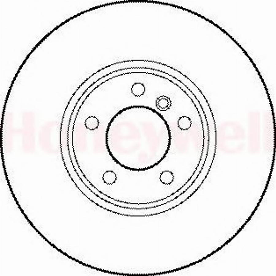 BENDIX 562134 B - Disque de frein cwaw.fr