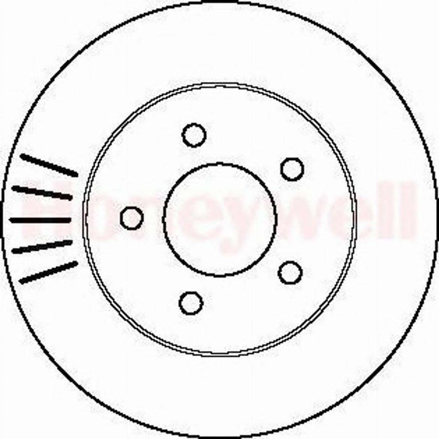 BENDIX 562137 B - Disque de frein cwaw.fr