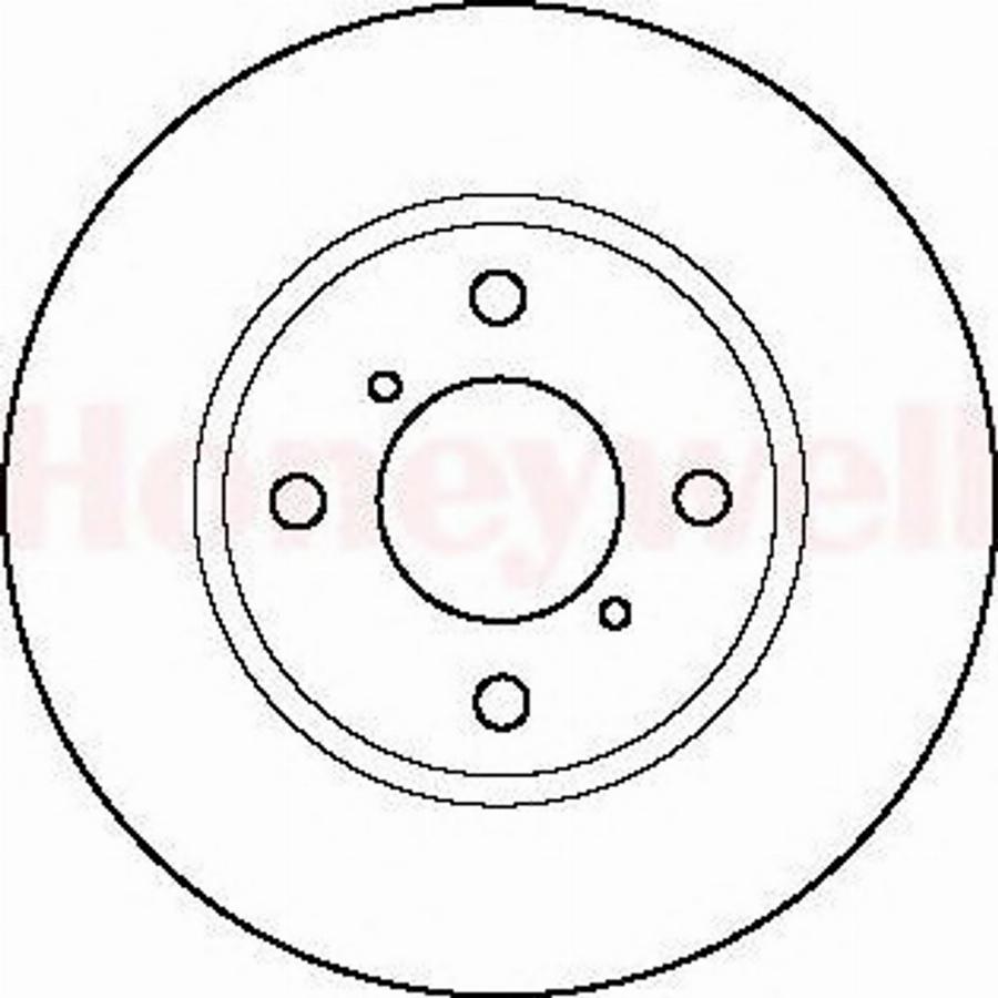 BENDIX 562124 B - Disque de frein cwaw.fr