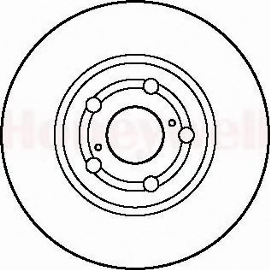 BENDIX 562125 B - Disque de frein cwaw.fr