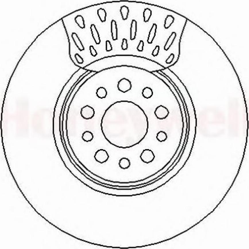 BENDIX 562394B - Disque de frein cwaw.fr