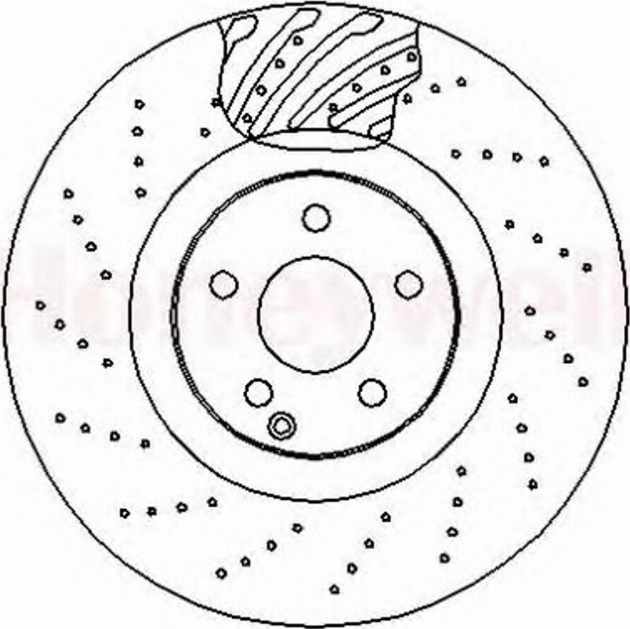 BENDIX 562349B - Disque de frein cwaw.fr